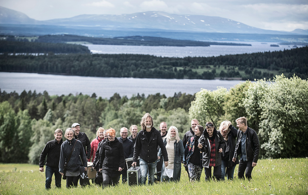 Personalen på Estrad Norr 2018. Foto: Sandra Lee Pettersson